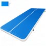 VEVOR Airtrack Tumbling Mat 5M Inflatable Gymnastics Air Track 10CM Thickness Flooring Mat without Pump 500x200x20cm Air Track Mat for Gym Yoga Training Kids Tumbling Park Home Use
