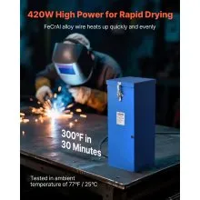 VEVOR Welding Rod Oven 50LBS Capacity 420W Drying Oven for 18-inch Electrodes