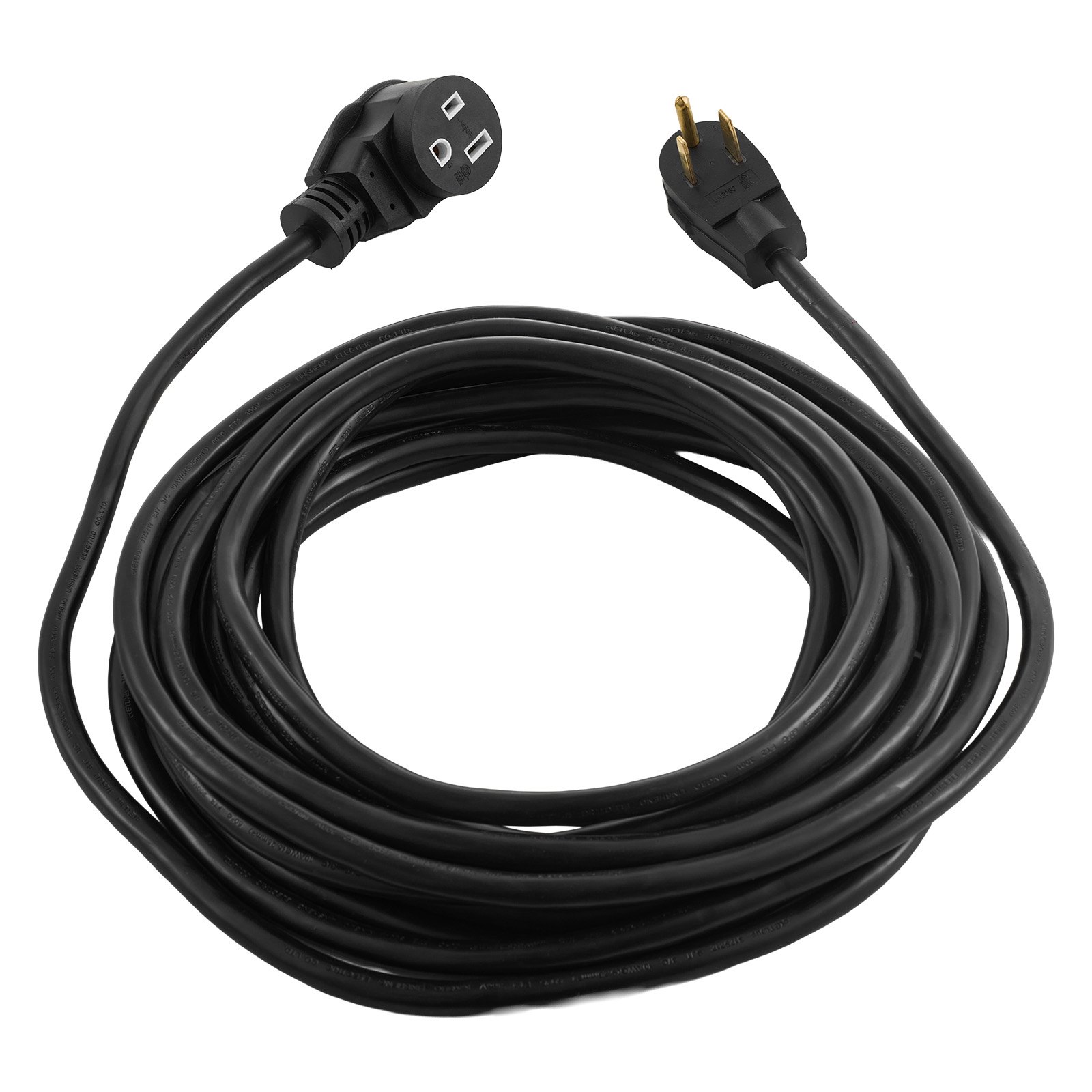 VEVOR Welder Extension Cord, 30 Amp 50 ft, Extension Cord for Portable Welders, NEMA 6-50P, 10/3 AWG, 250V, 7500W Heavy Duty Pure Copper Welder Cable, for Outdoor MIG TIG Plasma, STW Weather-proof