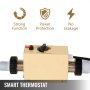 2kw Hot Tub Electric Water Heater Thermostat For Swimming Pool & Bath Spa