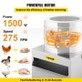 Turkey Chicken Plucker Plucking Machine Poultry De-Feather 50cm Stainless Steel