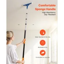Telescopic Extension Pole 4.66-19 FT Multi-Purpose for Painting Cleaning