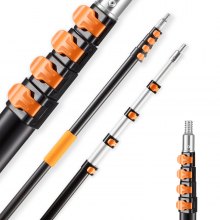Telescopic Extension Pole 4.66-19 FT Multi-Purpose for Painting Cleaning