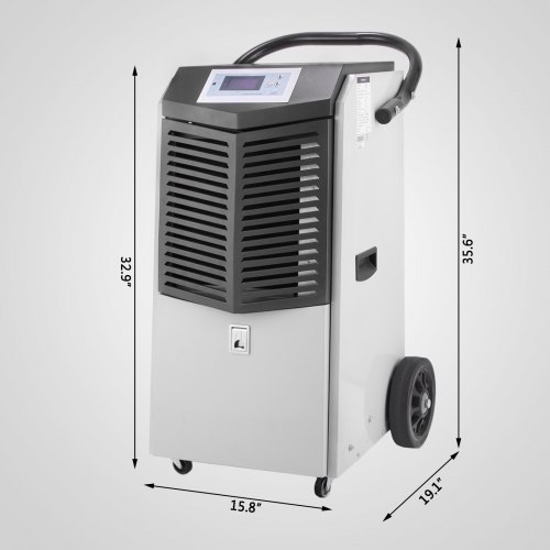 New Premium Quality Dehumidifier Dryer Reduce Air Moisture White and Black 55L