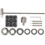 VEVOR watch opener kit with hammer, dies, holder, and tools.