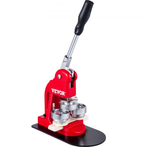 VEVOR Button Maker Machine 58mm Button Maker Machine 2.25 inch Badge Maker Machine with Free 1000 Pcs Button Parts and Circle Cutter(1000pcs 58mm 2.28 inch)