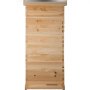 VEVOR 5 Boxes 10-Frame Bee Hive 1 Deep and 4 Medium Box Beehive Frames Langstroth Beehive Box Kit Frames Not Included