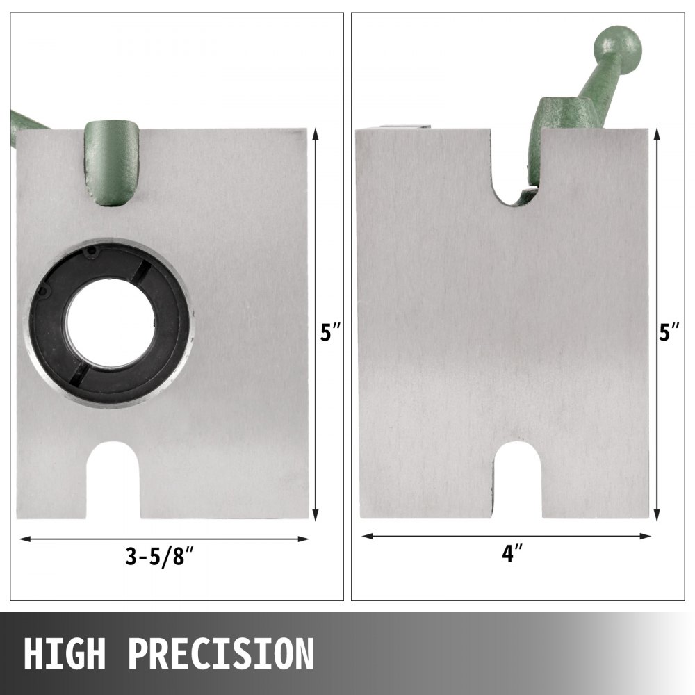 VEVOR 5C Collet Fixture Collet Holder Vertical and Horizontal Angle Collet Chuck
