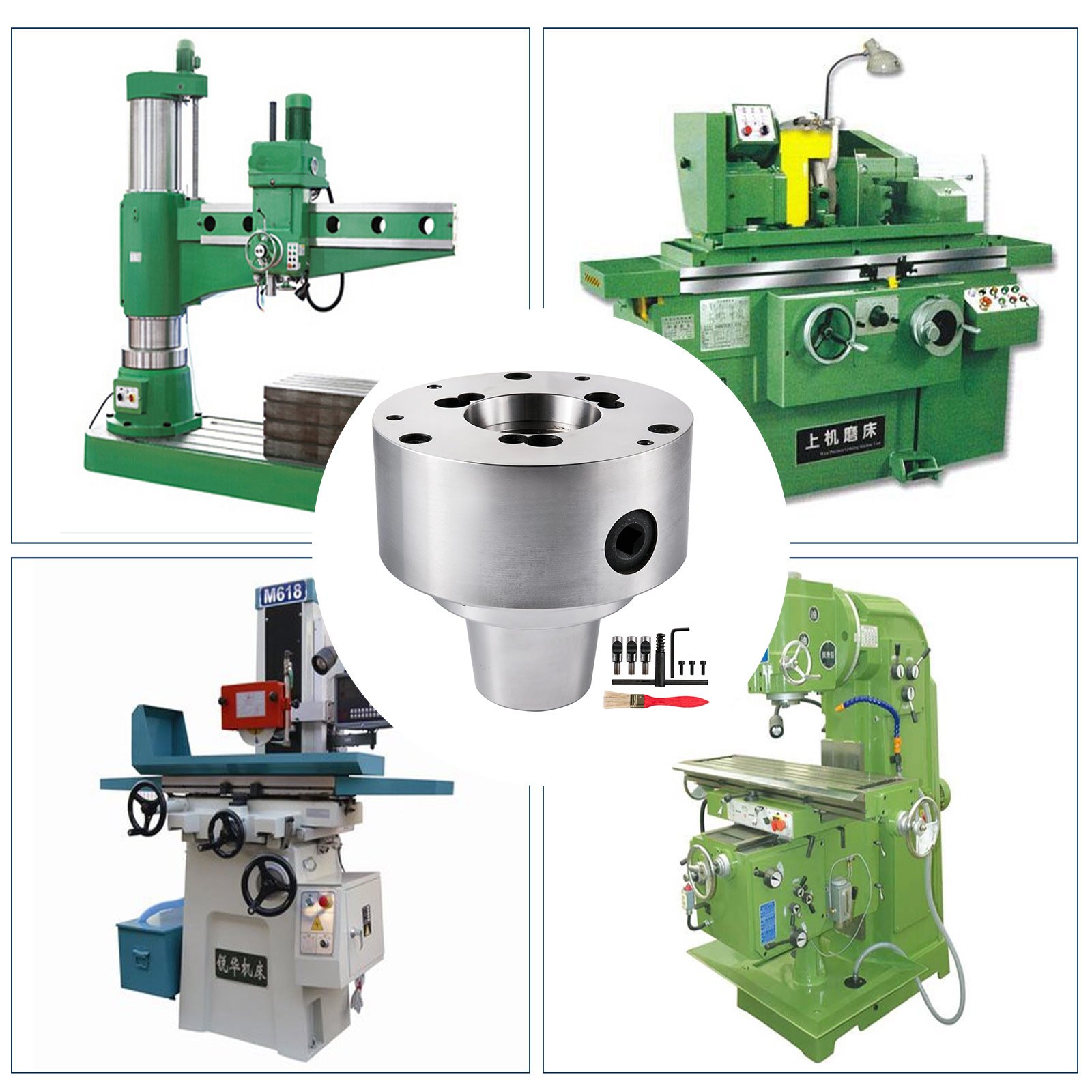 Router Collet Set 5c, Collet Adapter 6000 Rpm, D1-3 Collet Chuck, Rotary Collet