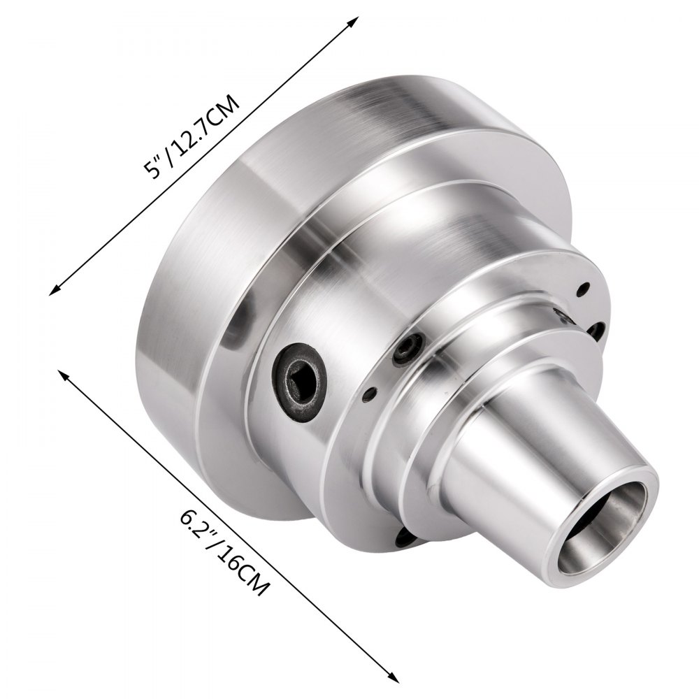 VEVOR D1-6 5C Collet Chuck, Collet Adapter Closer Lathe Use 5C Collet