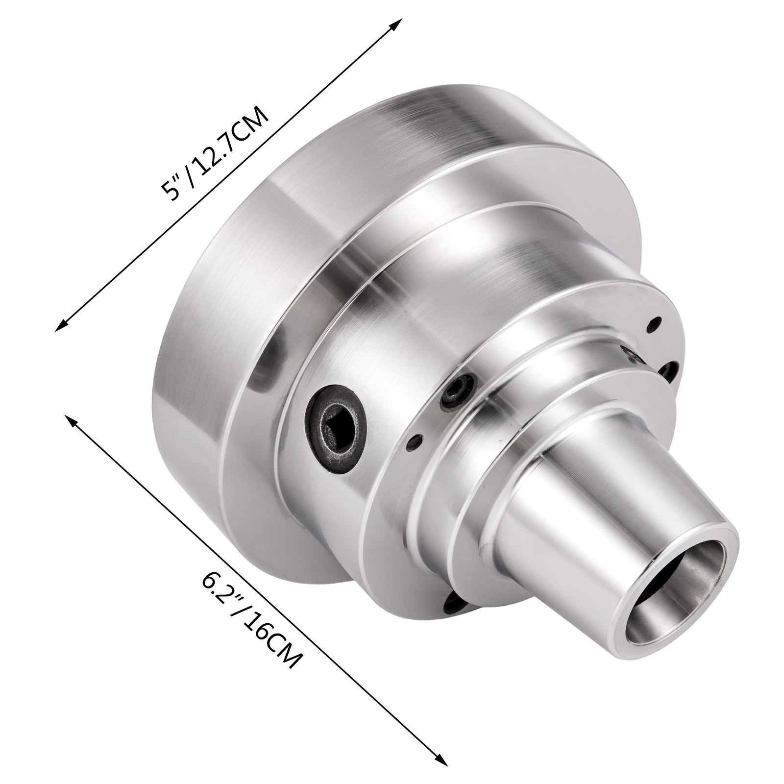 VEVOR D1-6 5C Collet Chuck, Collet Adapter Closer Lathe Use 5C Collet