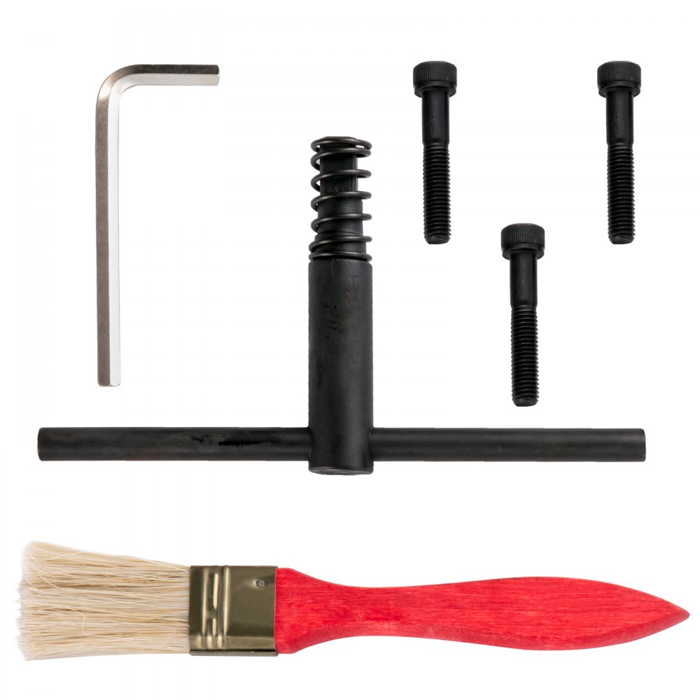 VEVOR Router Collet Set 5C with Semi-Finished Collet Adapter 1” Collet Nut Dia.