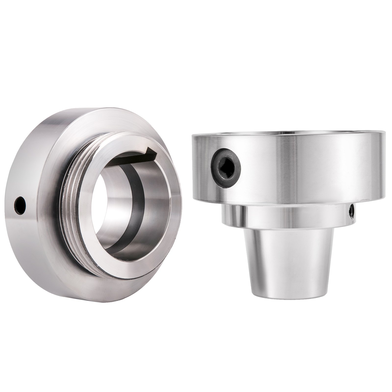 Router Collet Set 5c, Collet Adapter 6000 Rpm, Plain Back Chuck With A Backplate