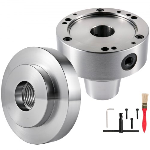 VEVOR Router Collet Set 5C with Semi-Finished Collet Adapter 1-1/2” Thickness