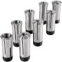 Vevor 5c Collet Set, Lathe Collet 8 Pcs, Precise 5c Collet Holder For Cnc Chuck