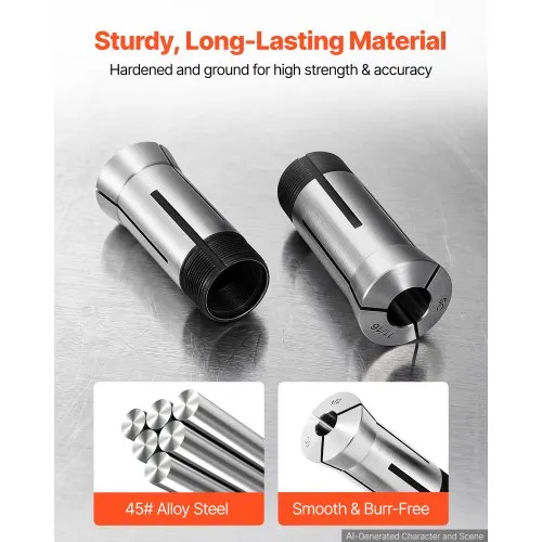 5C tsangikomplekt 1/8"-1", 15-osaline — pilt 6