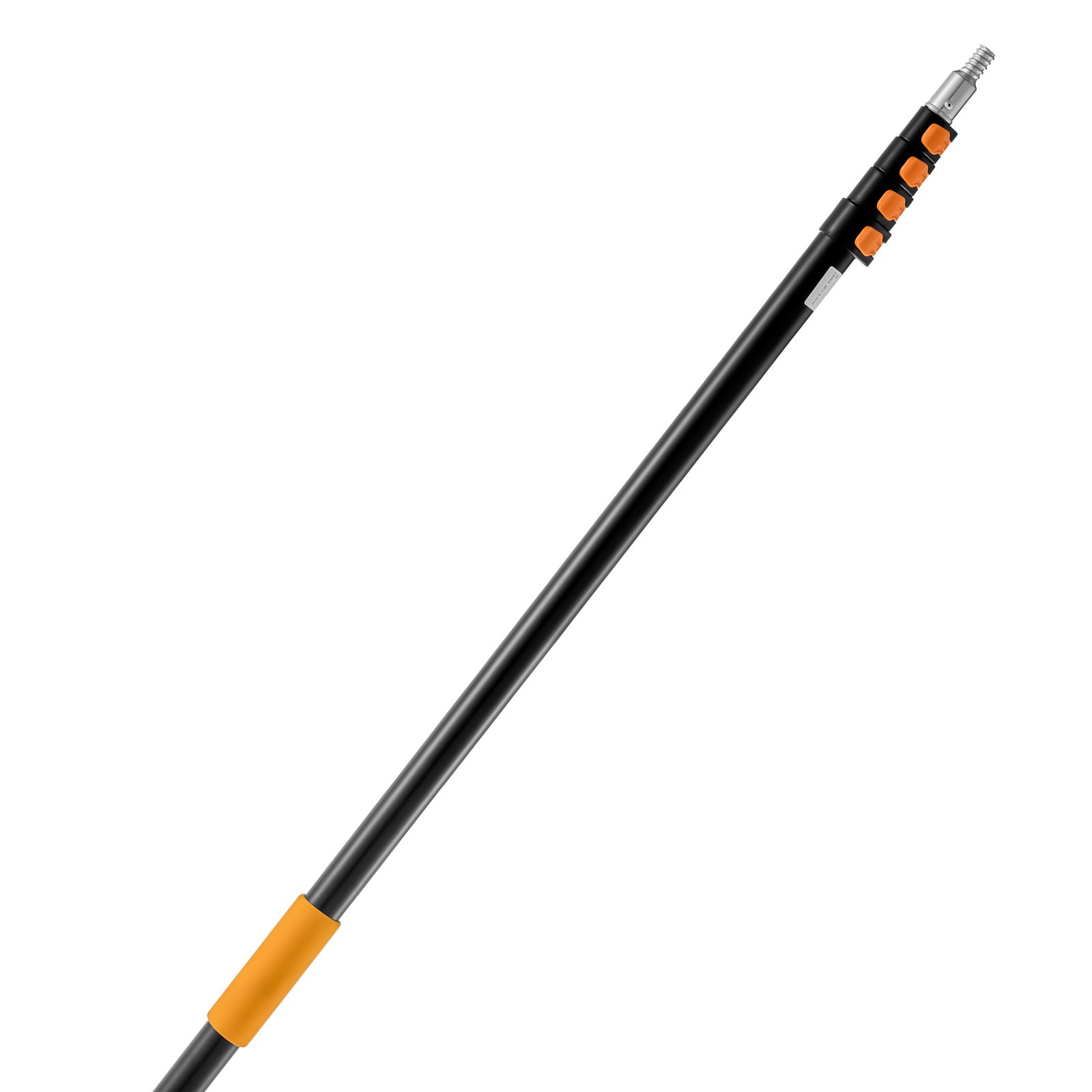 VEVOR Telescoping Pole, 6 to 24 FT Pole, Extension Multi-Purpose Pole, Sturdy Aluminum Alloy Paint Extendable Pole with Flip-Lock Design, Telescopic Pole for Painting, Dusting and Cleaning