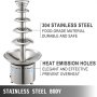 5 Tiers Commercial Stainless Steel Hot Luxury Chocolate Fondue Fountain
