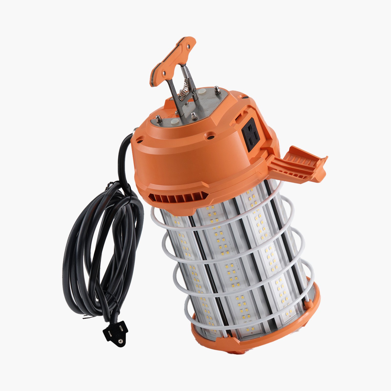 VEVOR LED Temporary Work Light, 150W, 19000 lm, 5000K Durable & Water-Resistant, Linkable up to 6 Units, Ceiling or Stand Job Site Illumination for Construction Sites, Workshops, Indoor & Outdoor Use
