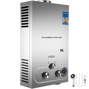 VEVOR 6l Lpg Propane Gas Hot Water Heater Tankless Shower Head Petroleum  Novel Design | VEVOR EU