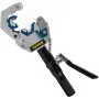 VEVOR hydraulic hose crimper with handle and adjustable dies.