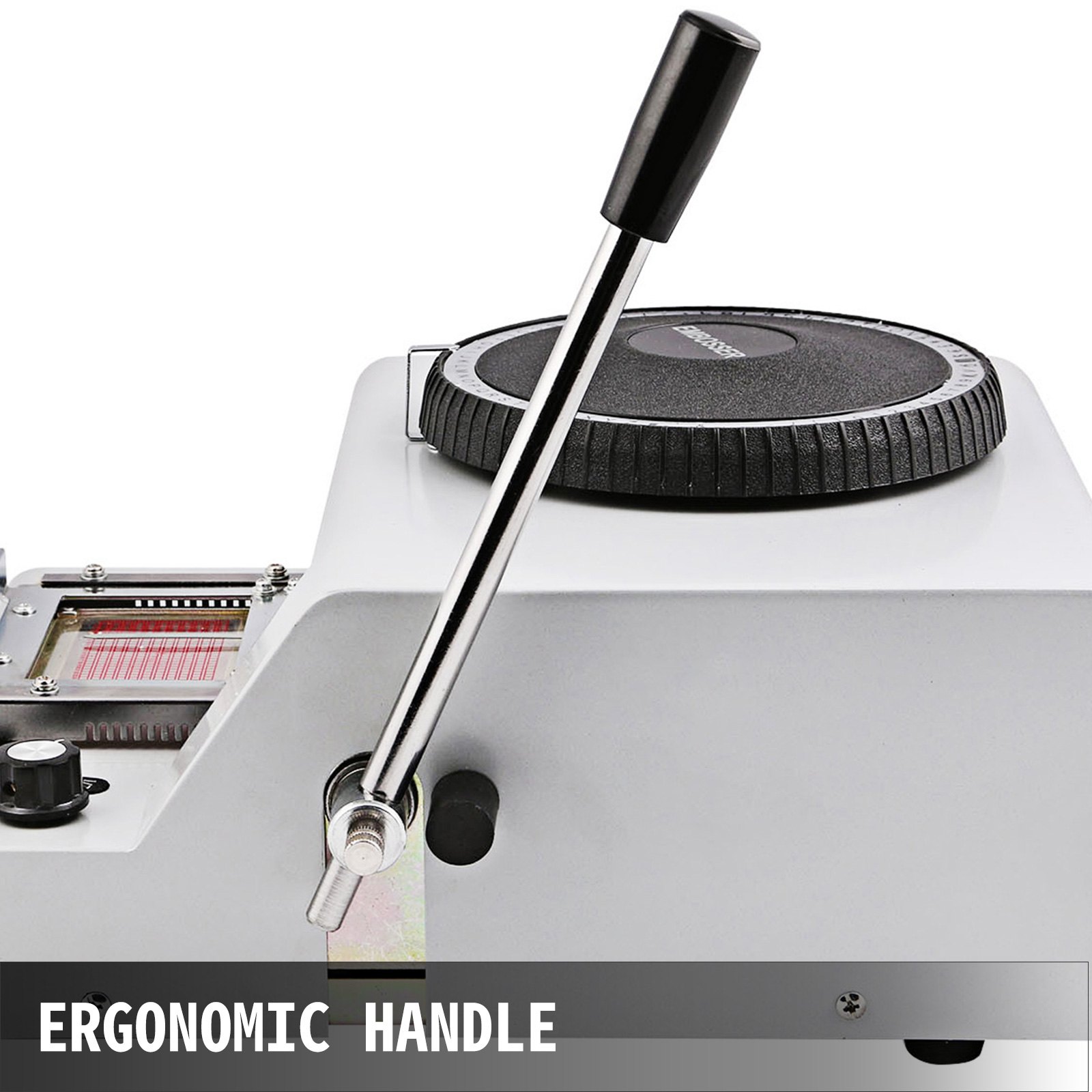 VEVOR 72-Character Manual Embosser Card Embossing Machine PVC/ID/Credit Card Stamping Machine Code Printer for PVC Card Credit ID VIP
