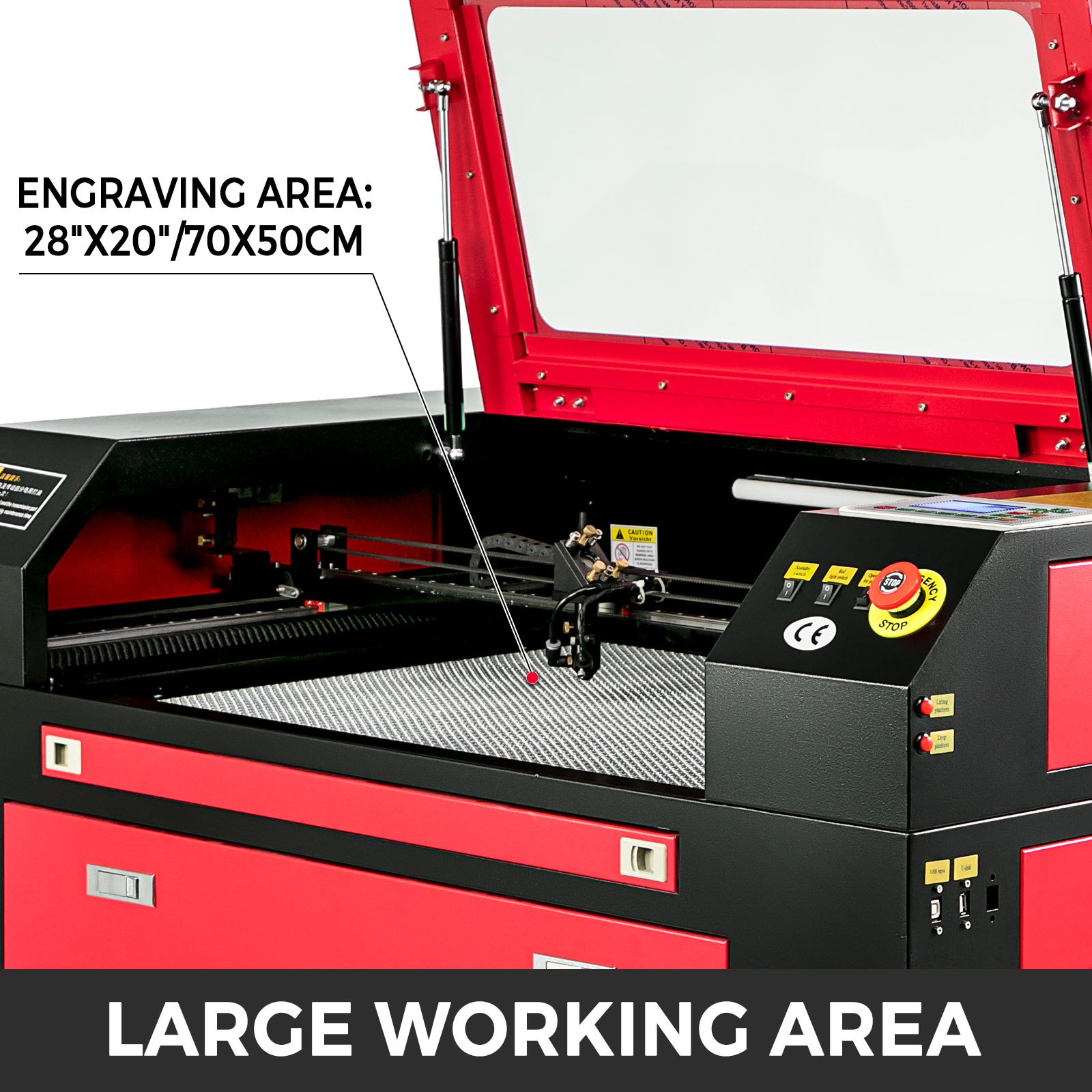 Laser Engraver Cw-3000 Industrial Water Cooler Chiller And Cnc Rotary Axis