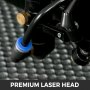 VEVOR Laser Engraver 60W Laser Engraving Cutting Machine 20"x28" CO2 Laser Engraver Cutter 500mm x 700mm with 9L CW-3000DG Water Chiller  Industrial Chiller