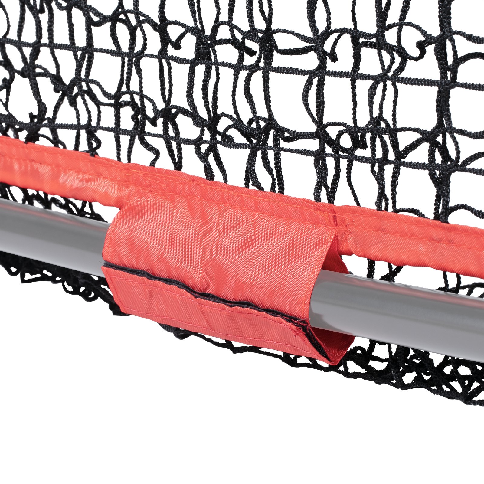 VEVOR 7x7 ft Baseball Softball Practice Net, Portable Baseball Training Net for Hitting Batting Catching Pitching, Backstop Baseball Equipment Training Aids with Strike Zone (Net Only)