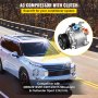 VEVOR CO 11165C 7813A212 7813A350 Universal Air Conditioner A/C Compressor with Clutch for Mitsubishi Lancer & Outlander Sport 2.0L 2.4L 3.0L 7813A