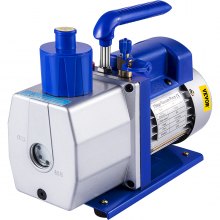 VEVOR Vacuum Pump 7 CFM 1/2 HP Single Stage Air Conditioning Vacuum Pump for R12 R22 R134a R410a Systems 110V 5PA Ultimate Vacuum Refrigerant HVAC Tool for Automobile Reparation Vacuum Evacuation