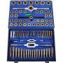 VEVOR 86 PICS Tap and Die Set, Machinist Standard Tapered & Plug Hand Tapping, Cutting, Threading, Forming, and Chasing Thread Kit with SAE & Metric Measurements for Garage, Workshop & Mechanics Use