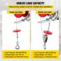 400kg Electric Hoist Winch Lifting Engine Crane Heavy Duty Pulley Workshop