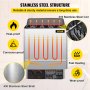 8kw Mokrý a suchý ohřívač sauny Sporák Externí ovládání Ochrana proti přehřátí