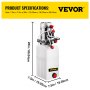 VEVOR 12V/DC Hydraulic Pump Double Acting Solenoid Operation Supply Unit W/Remote Controller Hydraulic Power Unit for Dump Dump Truck Unloading CRA