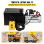 VEVOR DC 12V Hydraulic Pump Power Unit With Remote Control Hydraulic Motor Hydraulic Power Unit, Double Acting with 8 Quart Metal Tank Dump Trailer Hydraulic PumpHydraulic Reservoir for Car Lift