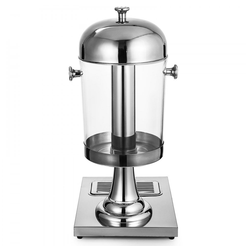 VEVOR Dispensador de Bebidas Comercial 8L/2.2 Galones Máquina de Bebidas de Jugo Frío para Frío y Caliente Adecuado para Fiestas Restaurantes Hoteles Buffets Banquetes Bares