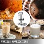 VEVOR Dispensador de Bebidas Comercial 8L/2.2 Galones Máquina de Bebidas de Jugo Frío para Frío y Caliente Adecuado para Fiestas Restaurantes Hoteles Buffets Banquetes Bares