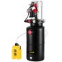 Bomba hidráulica VEVOR de 12 V CC de doble efecto con depósito de acero de 8 cuartos de galón para remolques de volteo y elevadores de automóviles (acero de doble efecto de 8 cuartos de galón)