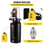 VEVOR Hydraulic Pump 12V Hydraulic Motor Hydraulic Power Unit, Dump Trailer Hydraulic Pump Double Acting Hydraulic Power Pack 8L/Quart Electric Hydraulic Pump with Hydraulic Reservoir for Car Lift