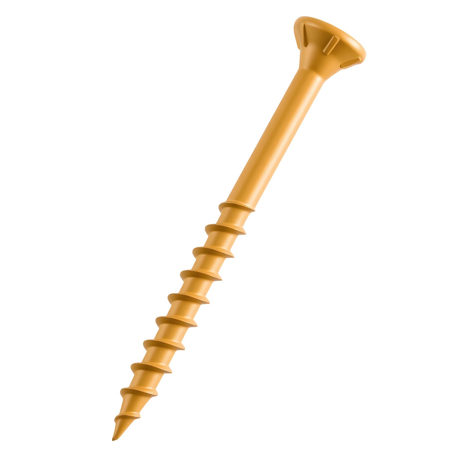 VEVOR Wood Screws 350 PCS, #8 x 2-Inch Anti-Rust Coated, Exterior Deck Screw Torx/T25 Star Drive, Metal Rust-Resistant Outdoor Decking Screws with 2 Screw Connectors, for Decking Fencing Framing