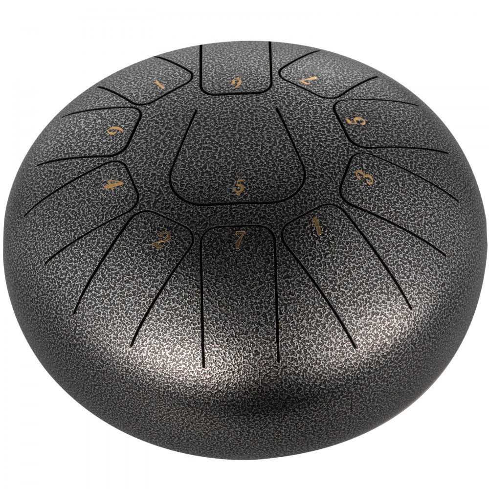 8" 11 Notes Steel Tongue Drum Handpan Pan Drum Extra Mbira Percussion + Bag