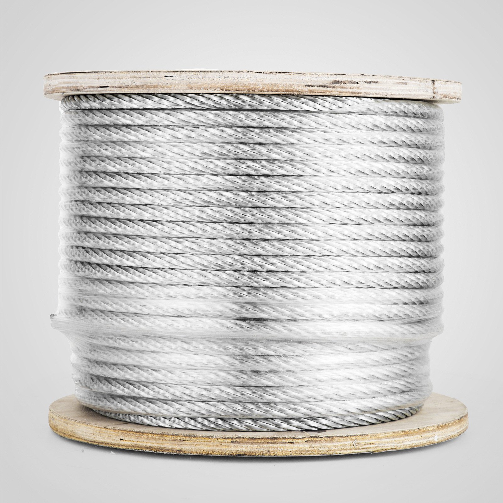3/8" 7x19 GALVANIZED AIRCRAFT STEEL CABLE WIRE ROPE 250 FEET