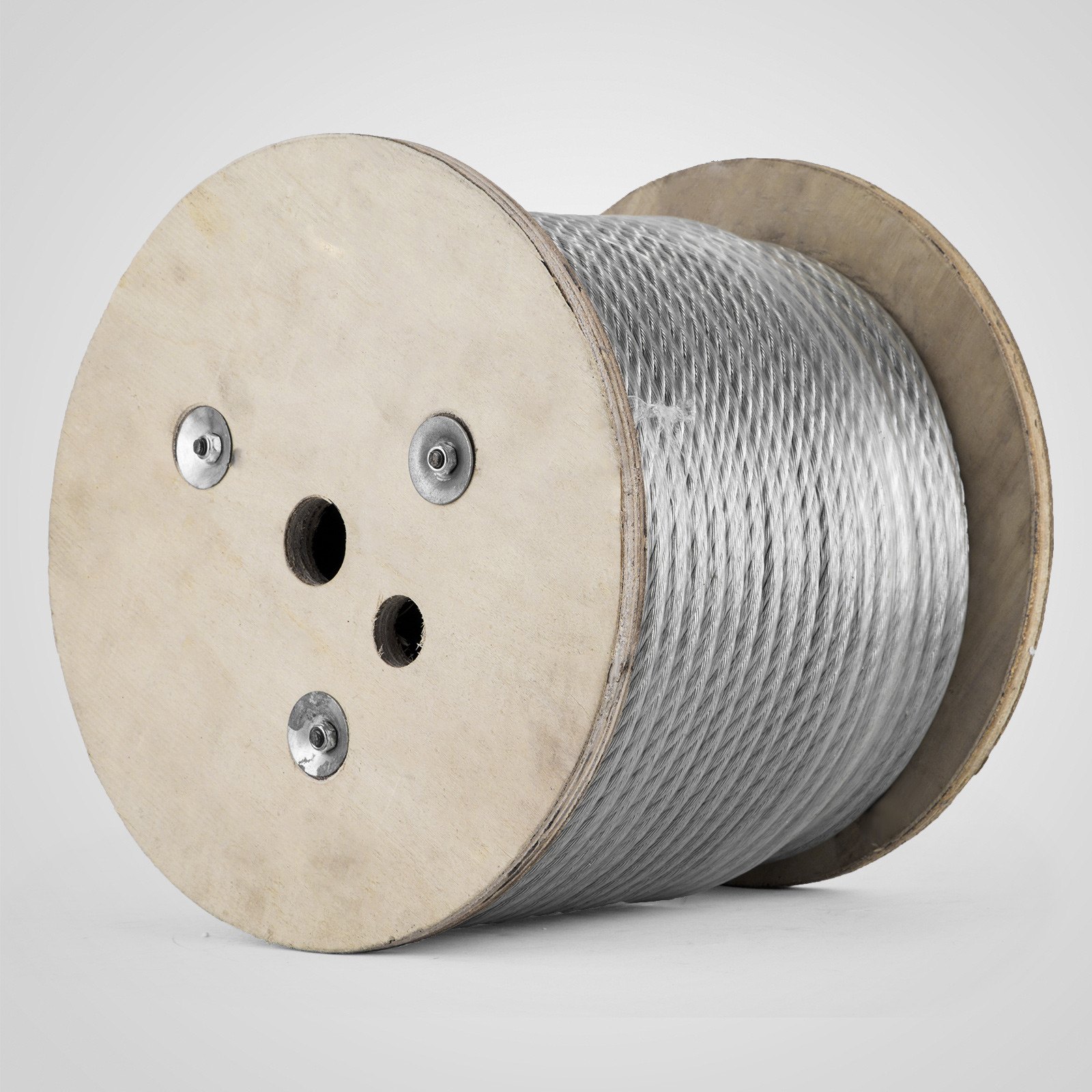 3/8" 7x19 GALVANIZED AIRCRAFT STEEL CABLE WIRE ROPE 250 FEET