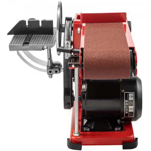 Ponceuse Combinée à Bande 4x36 Po Et à Disque 6 Po, 4.3 A, 120 V, Sur Socle