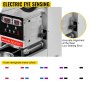 VEVOR White Fully Automatic Cup Sealer Machine 95MM/90MM Electric Cup Sealing Machine 500-650 cups/h With Digital Control LED Panel for Sealing Plastic Cups of PP, PET, and Paper Cups