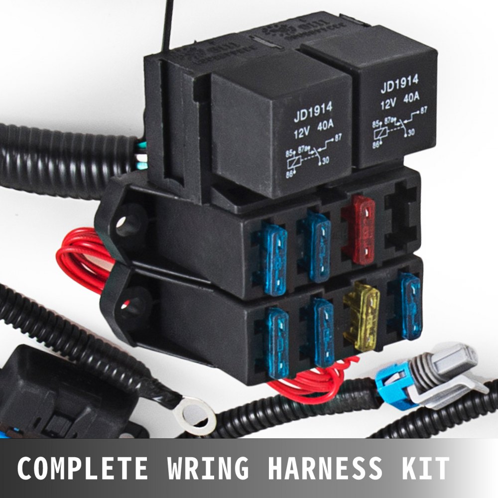 VEVOR 99-03 Arnés de cableado independiente con cuerpo de acelerador mecánico y transmisión T56 Arnés de cableado de transmisión para motores 1999-2003 4.8, 5.3, 6.0