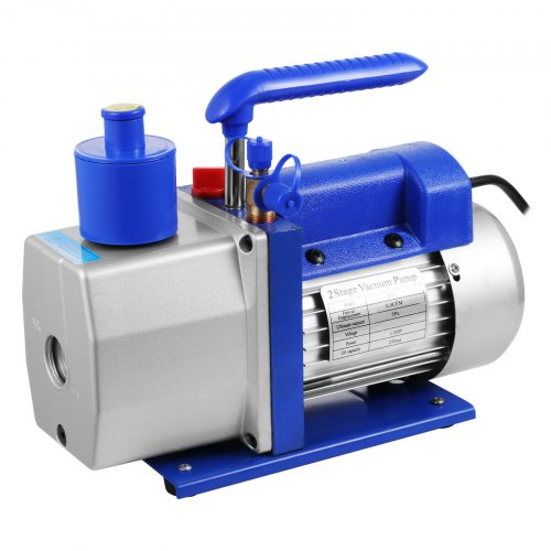 Bomba de vácuo de estágio único 9cfm 3/4hp Ar condicionado formando 300ml de capacidade de óleo