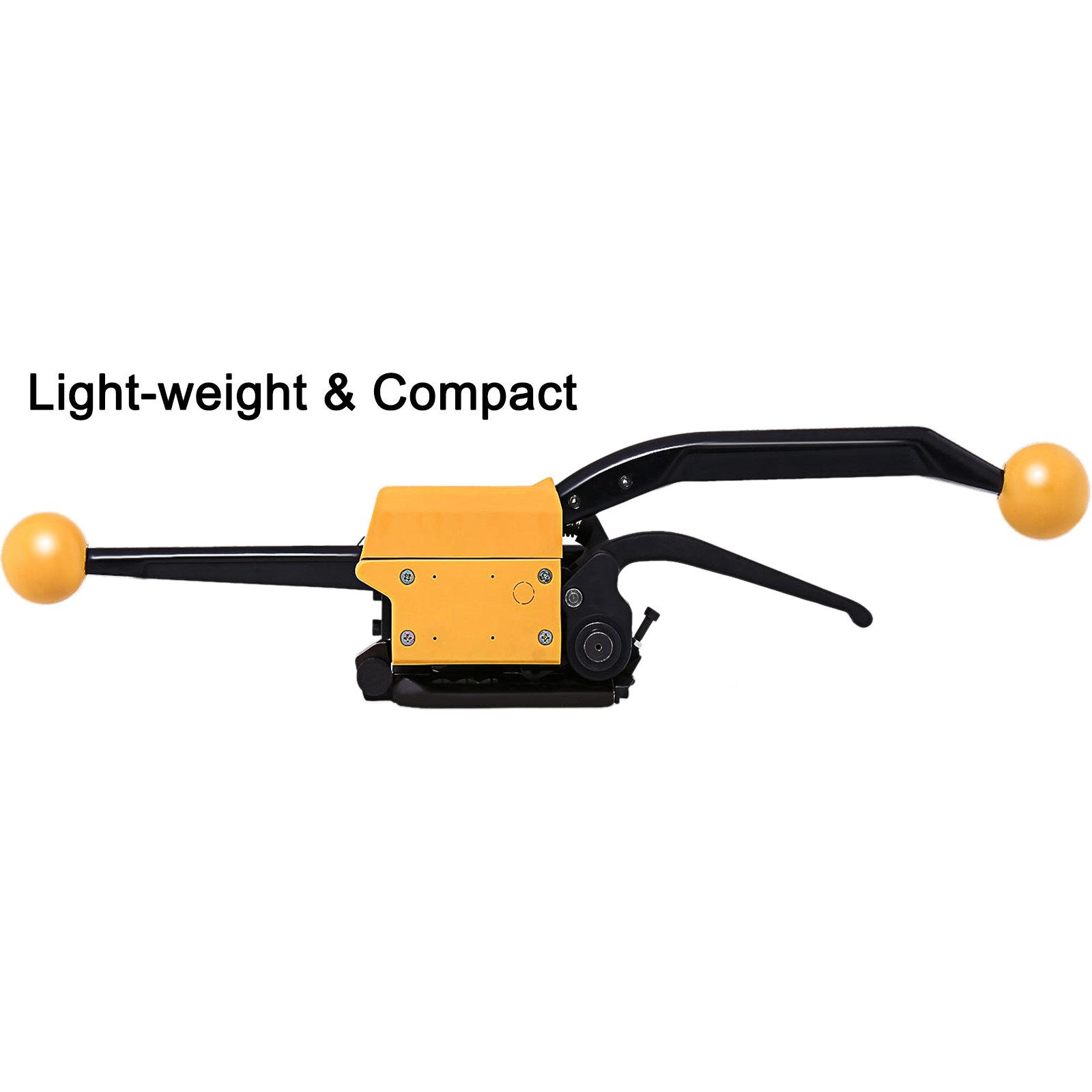 VEVOR A333 Steel Strapping Tools Machine 0.38-0.58MM, Manual Buckle-free Strapping Tensioner Cutter Sealless Combination Tool Metal Banding Packing Tool