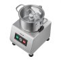 VEVOR Food Processor 8 L Commercial Electric Vegetable Chopper Cutter 1100W, for Chopping Vegetables Fruit Grains Nuts Cheese, Food-Grade Stainless Steel Bowl, with S-Shaped Blade, Pure Copper Motor